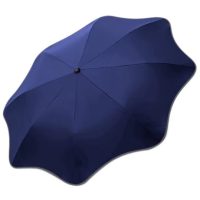 Reflexní deštník se zaoblenými rohy - Tmavě modrý