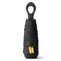 Lehký skládací deštník s ochranou proti UV - Černý