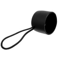 Náhradní plastová rukojeť se závitem 13 mm k deštníku - Černá